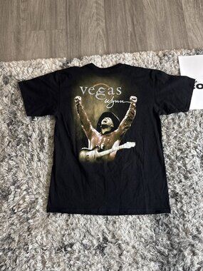 Concert Black Garth Brooks Vegas T Shirt Only Wynn Men S Large L Sz L
